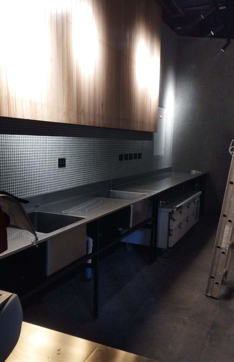 meson de acero inoxidable mixto